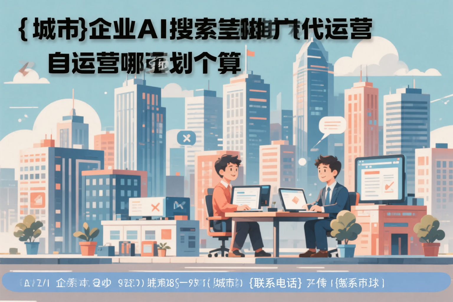 文山企业AI搜索推广代运营和自运营哪个更划算