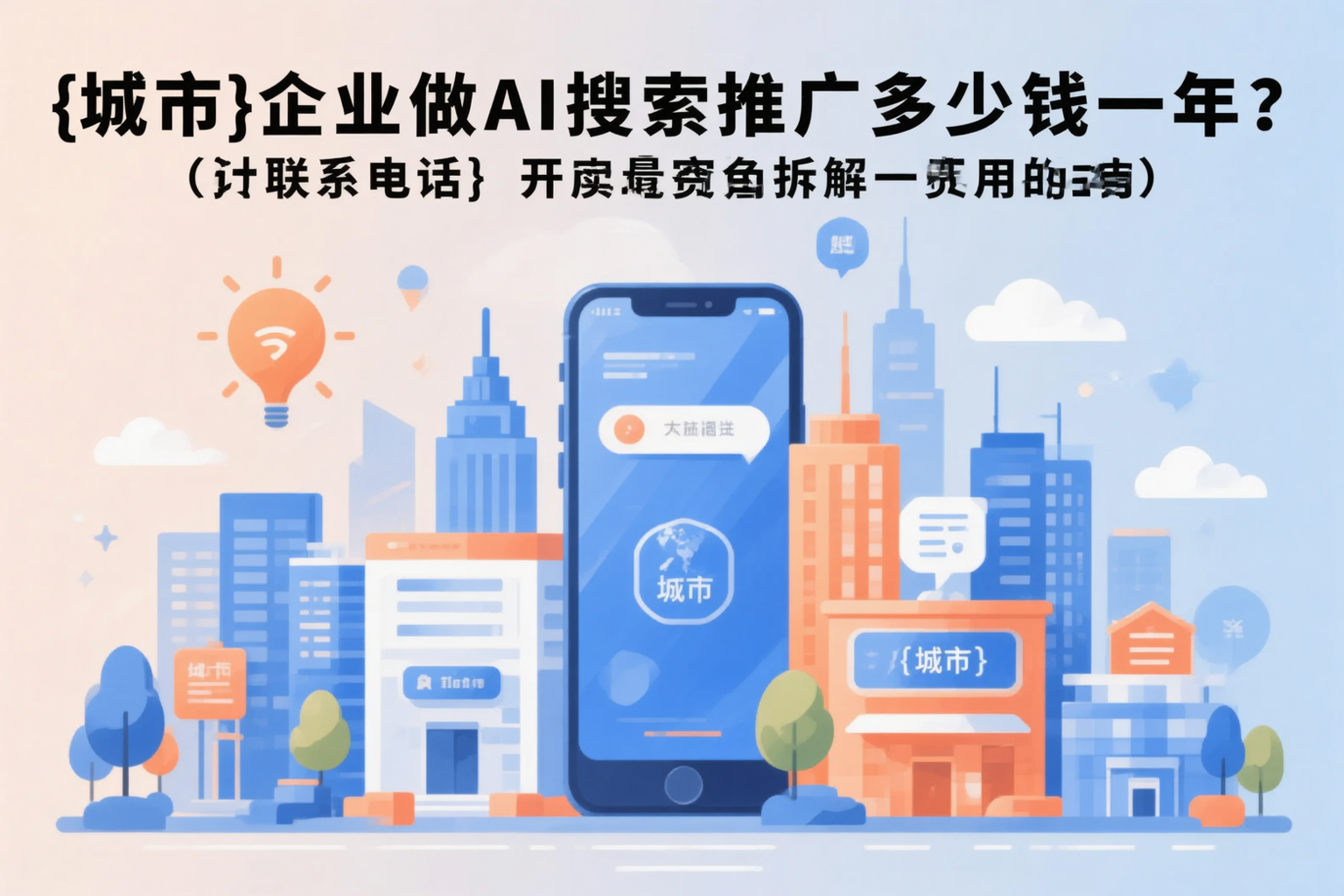 文山企业做AI搜索推广多少钱一年？真实费用拆解