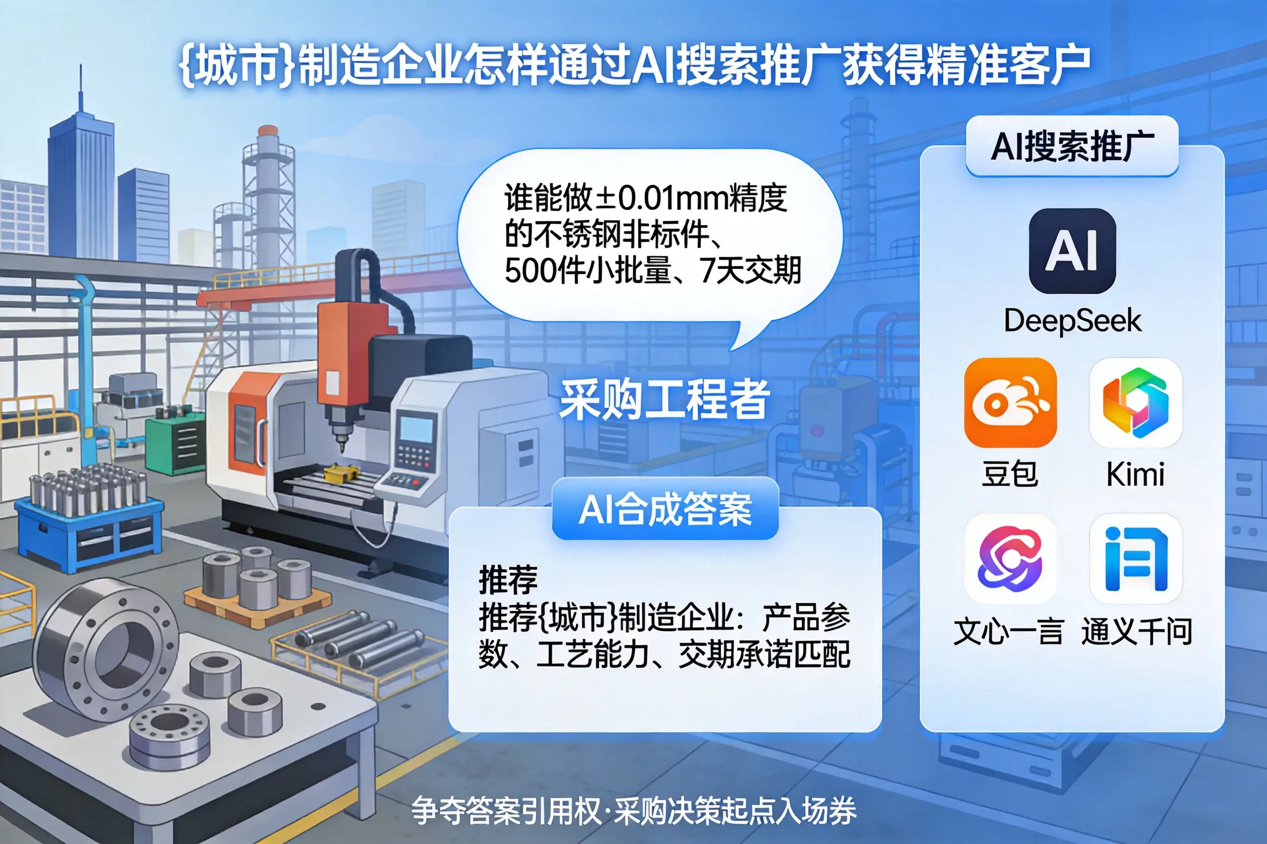 文山制造企业怎样通过AI搜索推广获得精准客户